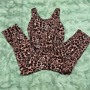 Leopard jumpsuit